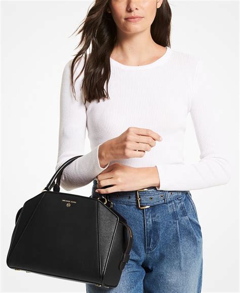 michael michael kors cleo medium satchel|Cleo Medium Color.